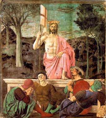 Piero della Francesca - Resurrezione (1460 ca.) Piero della Francesca - Resurrezione (1460 ca.)